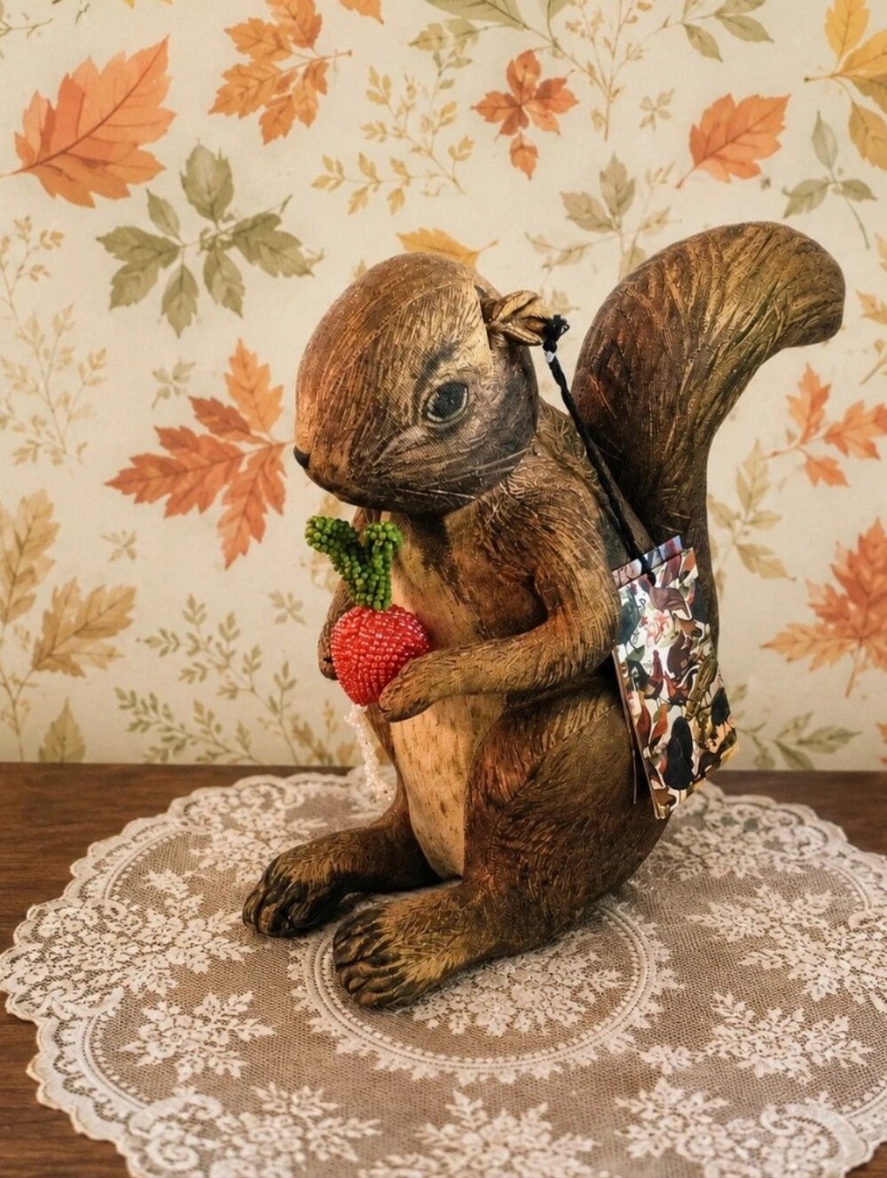 Woodland Squirrel Plush John Derian Retired
